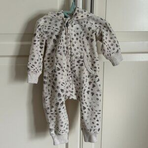 🐾🤎 Roots Cozy Romper – 3–6M 🤎🐾